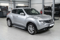 Nissan Juke 2010-2019 Side Steps Rainbow (2 pcs, Aluminum) photo 1