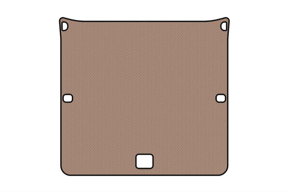 Audi 100 C4 1990-1994 Rubber boot mat Carsuit V-1 (Avant, beige) Image