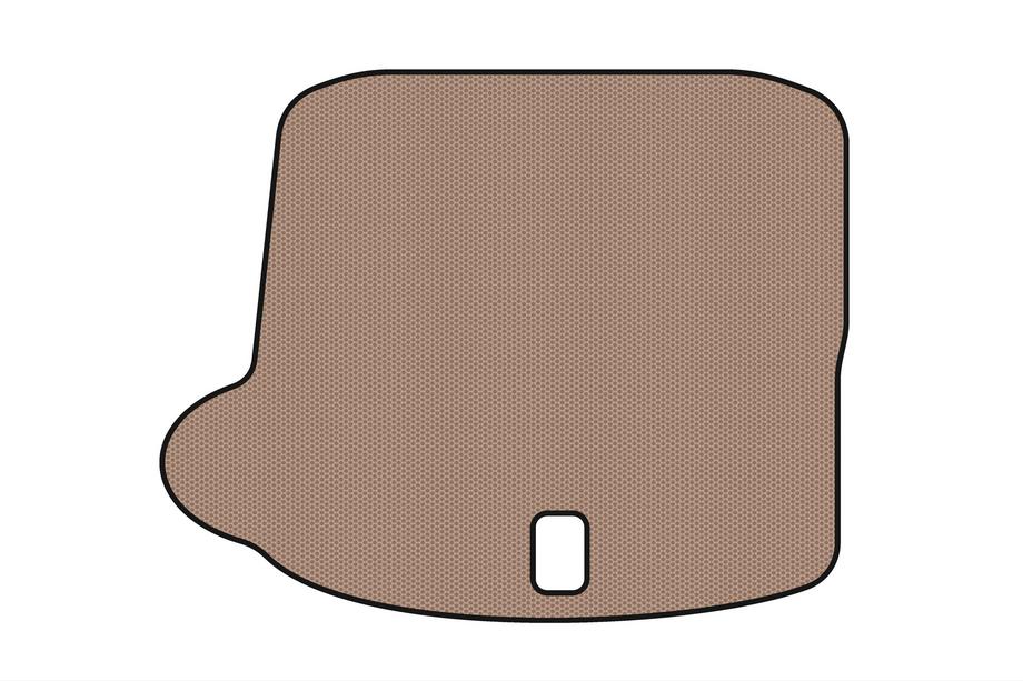 Audi A3 2012-2020 Rubber trunk mat Carsuit V-1 (Sedan, beige) Image