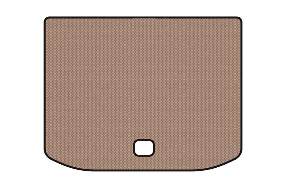 Audi A3 2012-2020 Rubber trunk mat Carsuit (hatchback, 5-door, beige) Image