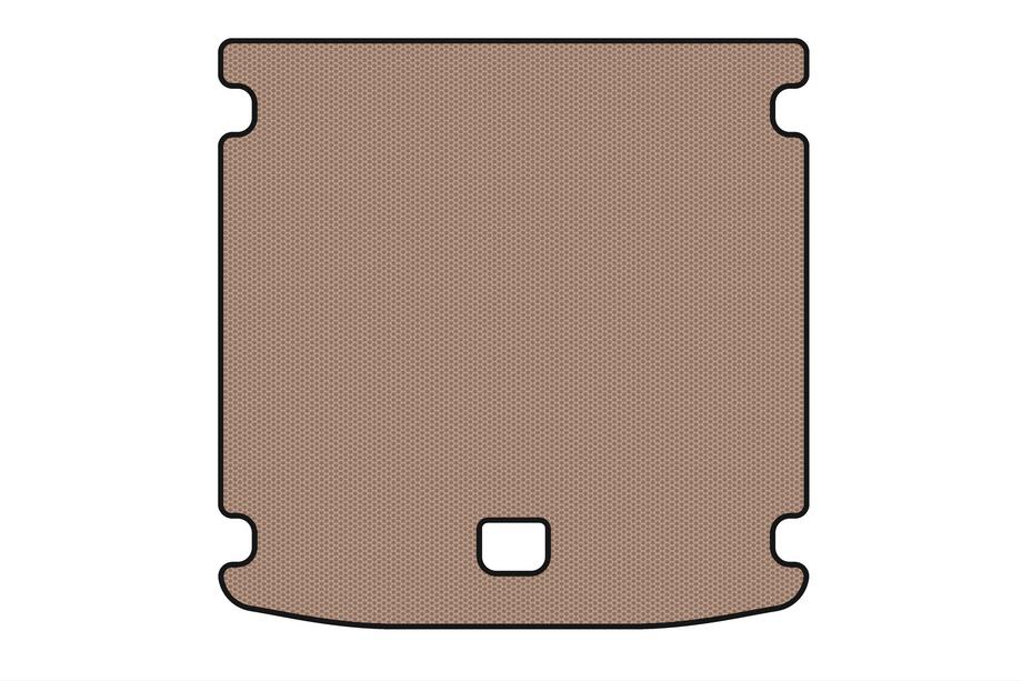 Audi A4 B6 2000-2004 Rubber trunk mat Carsuit (Avant, beige) Image