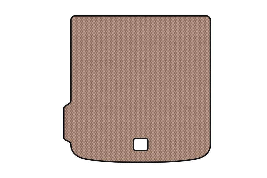 Audi A4 B9 2015-2024 Rubber boot mat Carsuit V-1 (Avant, beige) Image