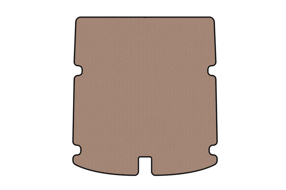 Audi A6 C7 2011-2017 Rubber trunk mat Carsuit V-2 (Sedan, beige) Image