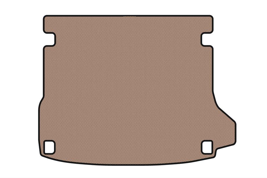 Audi Q5 2008-2017 Rubber Trunk Mat Carsuit V-1 (Beige) Image