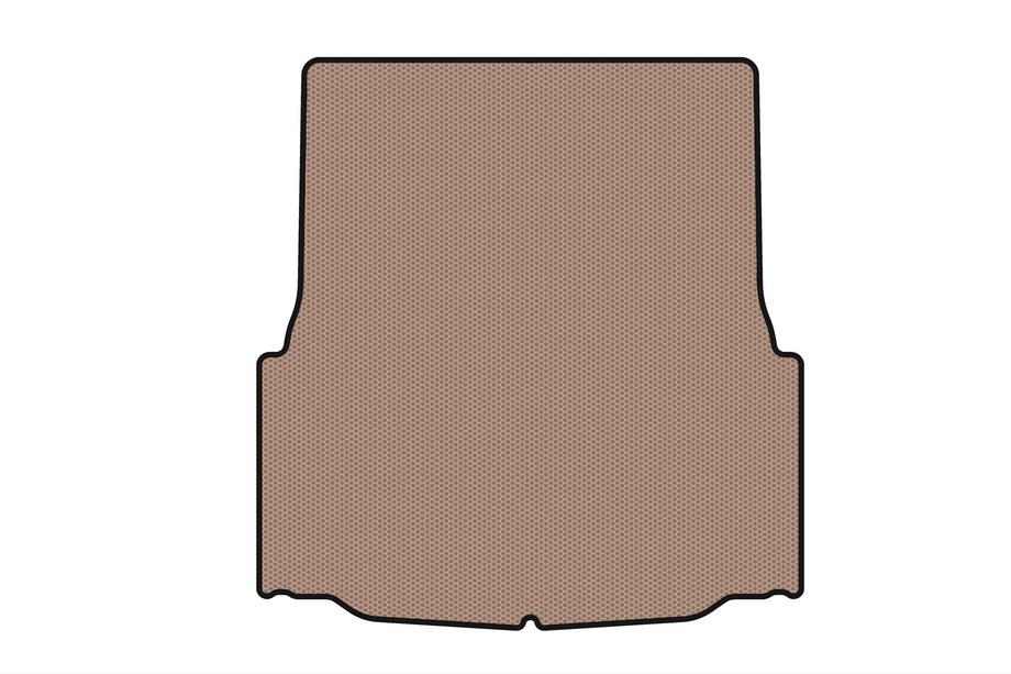 BMW 3 Series E46 1998-2006 Rubber trunk mat Carsuit (SD, beige) Image