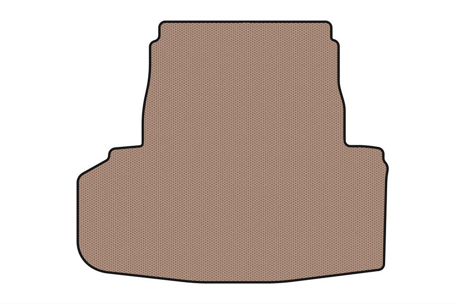 BMW 5 Series E60/E61 2003-2010 Rubber trunk mat Carsuit (For E60, beige) Photo 1
