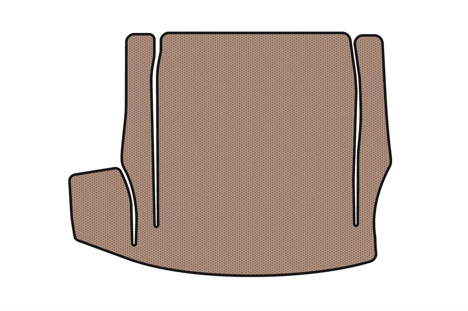 BMW 2 Series F22/F23 2014-2021 Rubber trunk mat Carsuit (for F23, beige) Image