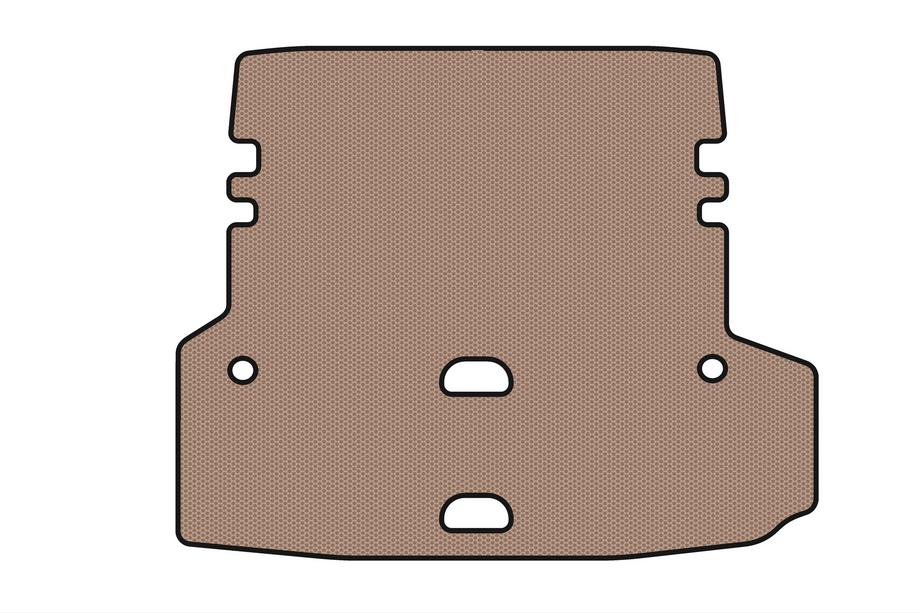 BMW 3 Series F30/F31 2012-2019 Rubber trunk mat Carsuit V-1 (for F-31, beige) Image
