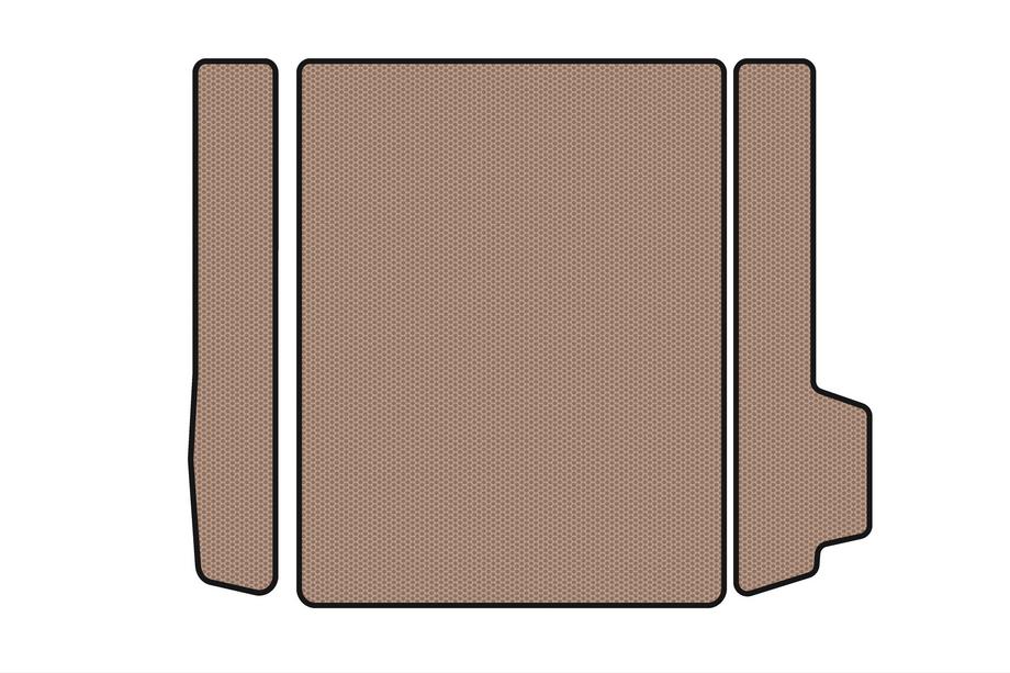 BMW X4 F26 2014-2018 Rubber Trunk Mat Carsuit V-1 (Beige) Image