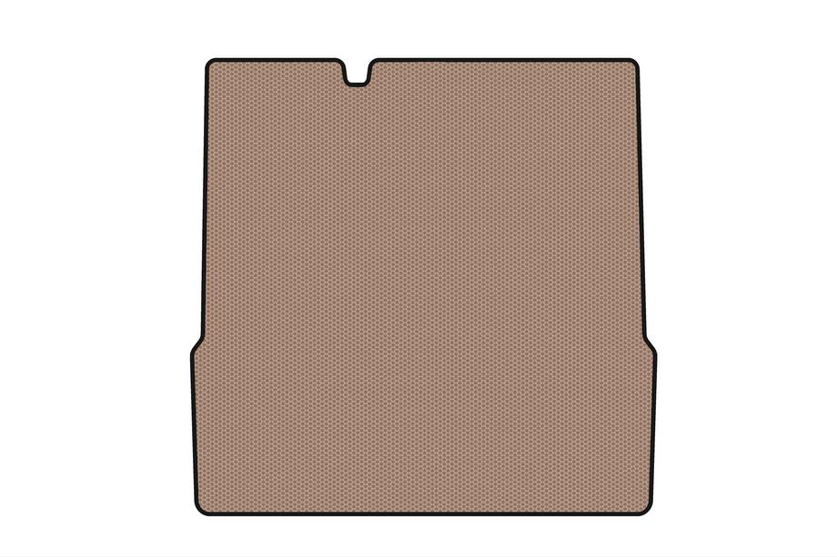 Chevrolet Aveo T300 2011-2020 Rubber trunk mat Carsuit (SD, beige) Photo 1