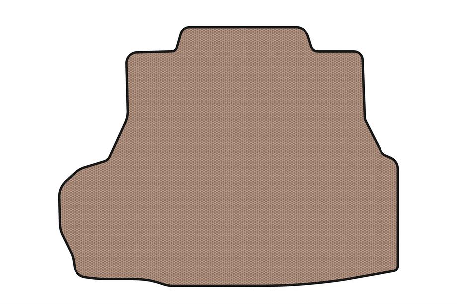 Chevrolet Epica 2006-2014 Rubber Trunk Mat Carsuit (Beige) Image