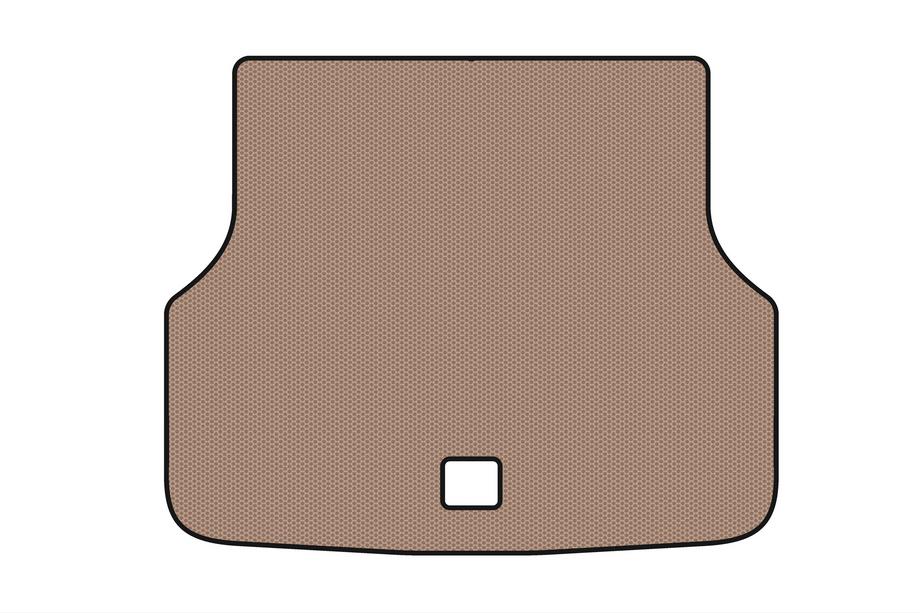 Chevrolet Lacetti 2003-2024 Rubber trunk mat Carsuit (SW, beige) Image