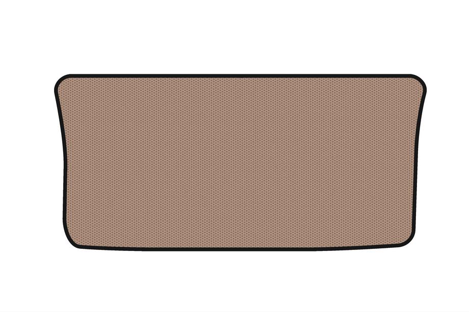 Chevrolet Spark 2009-2015 Rubber Trunk Mat Carsuit (Beige) Image