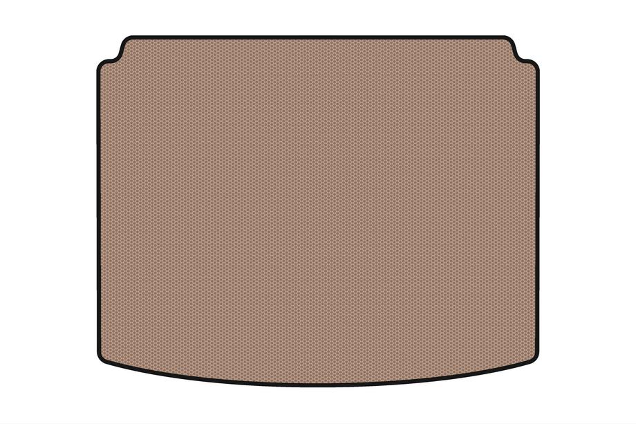 Citroen C-4 2004-2010 Rubber trunk mat Carsuit (SD, beige) Image