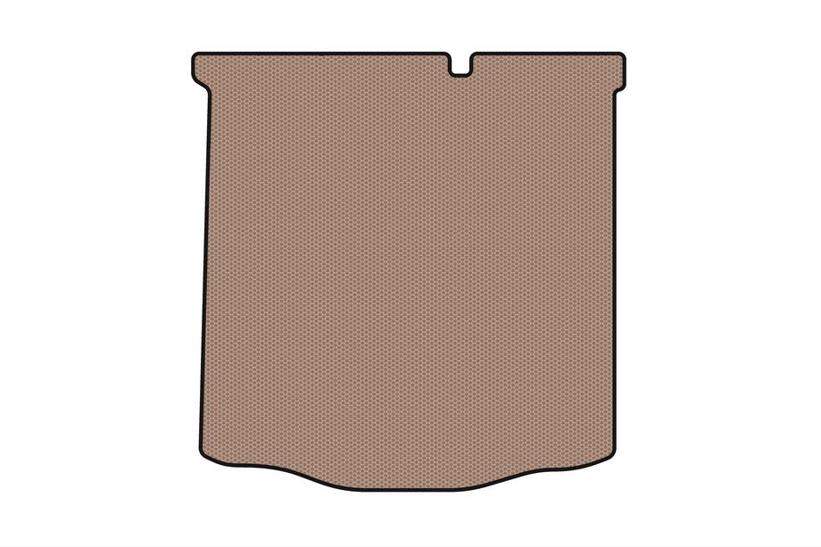 Citroen C-Elysee 2013-2022 Rubber trunk mat Carsuit (SD, Pre-facelift, beige) Photo 1