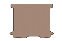 Dacia Dokker 2013-2022 Rubber Trunk Mat Carsuit (Beige) photo 1