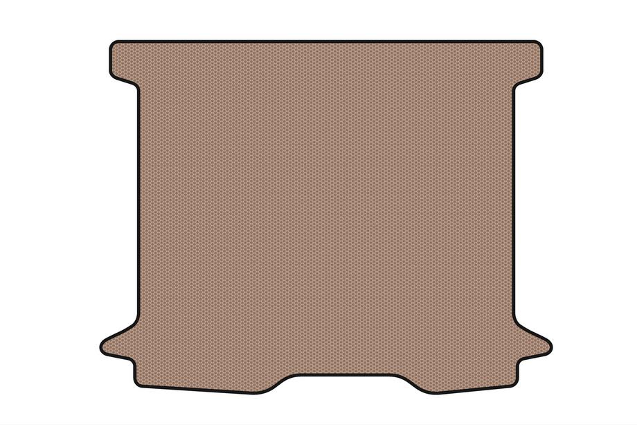 Dacia Dokker 2013-2022 Rubber Trunk Mat Carsuit (Beige) Image