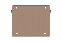 Fiat Doblo II 2010-2022 Rubber trunk mat Carsuit (5-seater/Short wheelbase, beige) photo 1