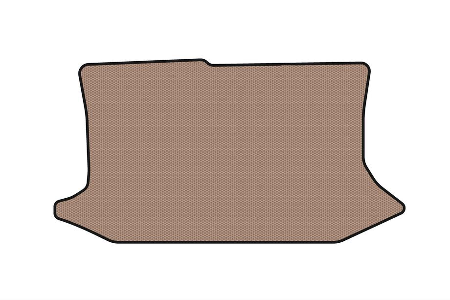 Ford Fiesta 2002-2008 Rubber trunk mat Carsuit (HB, beige) Image