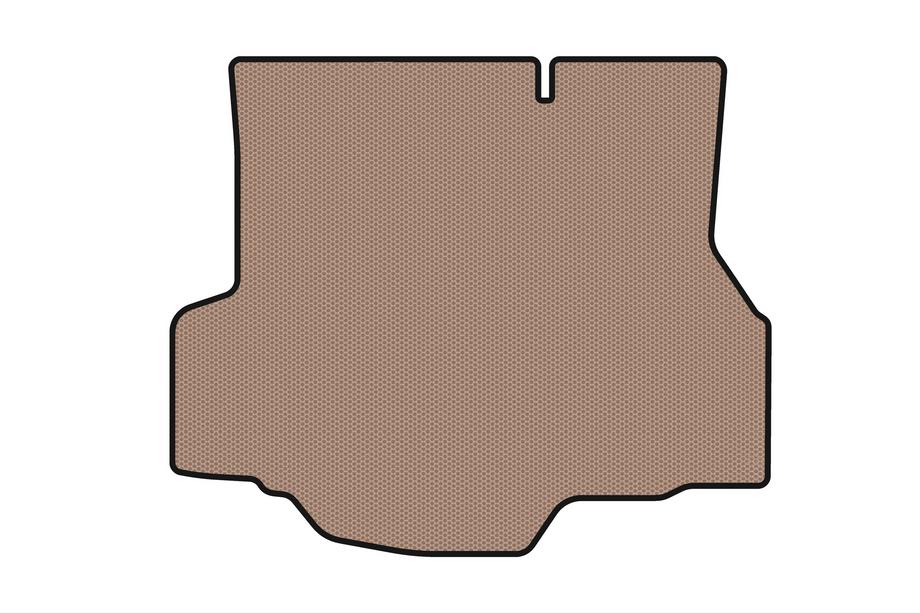 Ford Fiesta 2008-2017 Rubber trunk mat Carsuit (2010-2013, SD, Mexico, beige) Image