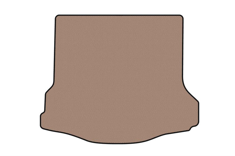 Ford Focus III 2011-2017 Rubber trunk mat Carsuit (2011-2014, SD, USA, beige) Image