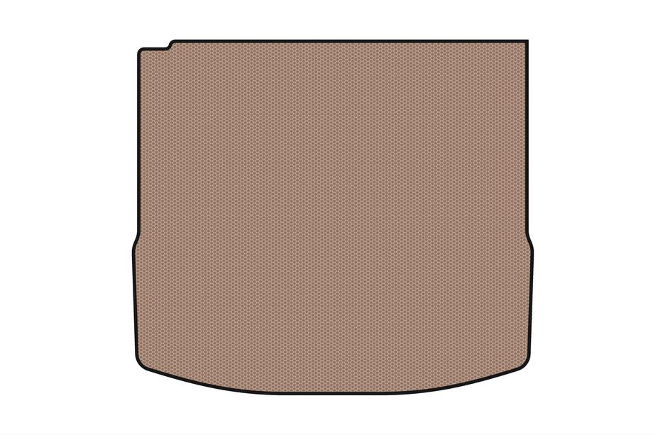 Ford Focus III 2011-2017 Rubber trunk mat Carsuit (SW, USA, beige) Photo 1