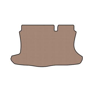 Rubber trunk mat Carsuit (2005-2012, HB, beige) Ford Fusion 2002-2012 photo 1