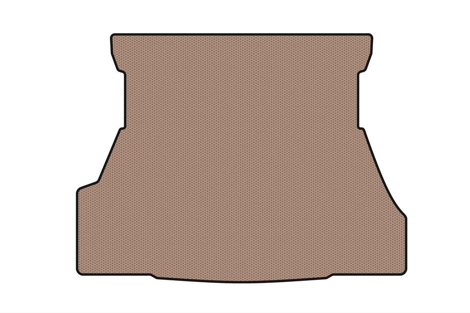 Ford Mondeo 2000-2007 Rubber trunk mat Carsuit (2000-2003, LB, beige) Image