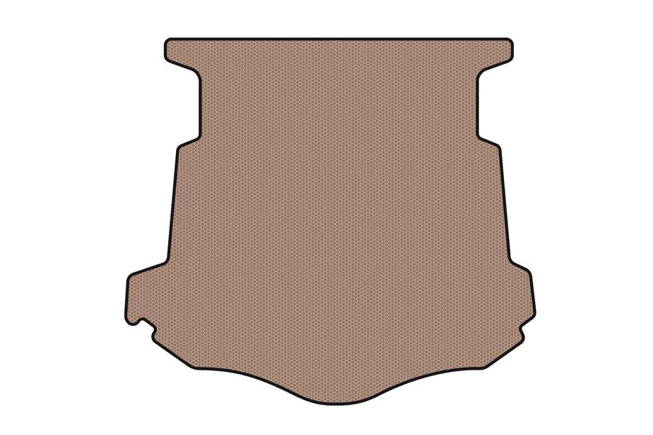 Ford Mondeo 2008-2014 Rubber trunk mat Carsuit (2008-2010, LB, beige) Photo 1
