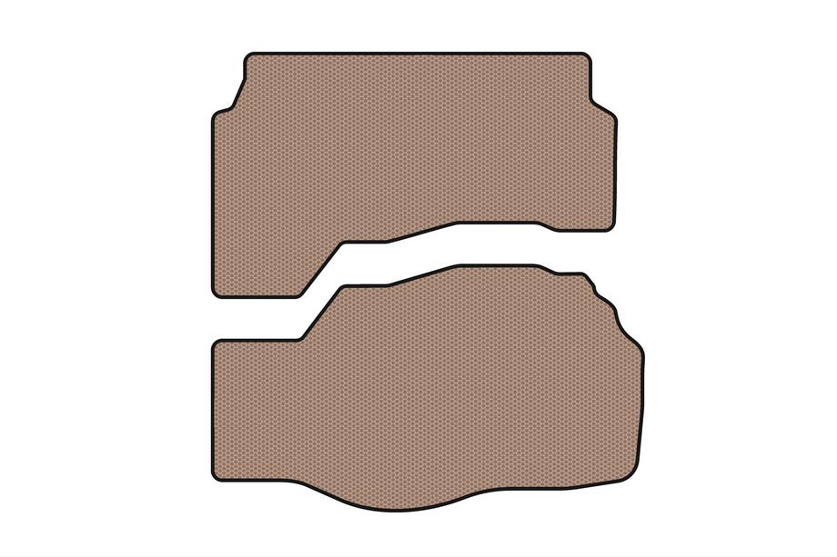 Ford Mondeo 2014-2022 Rubber trunk mat Carsuit (2014-2019, SD, Hybrid, Europe, beige) Image