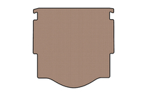 Ford Mondeo 2014-2022 Rubber trunk mat Carsuit (2014-2019, SW, Europe, beige) photo 1