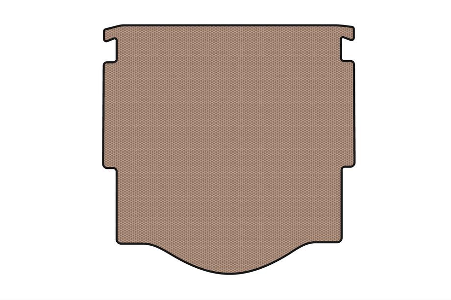Ford Mondeo 2014-2022 Rubber trunk mat Carsuit (2014-2019, SW, Europe, beige) Image