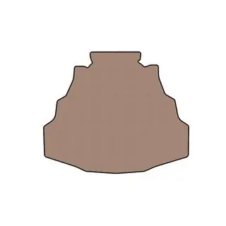 Rubber trunk mat Carsuit (SD, beige) photo 1