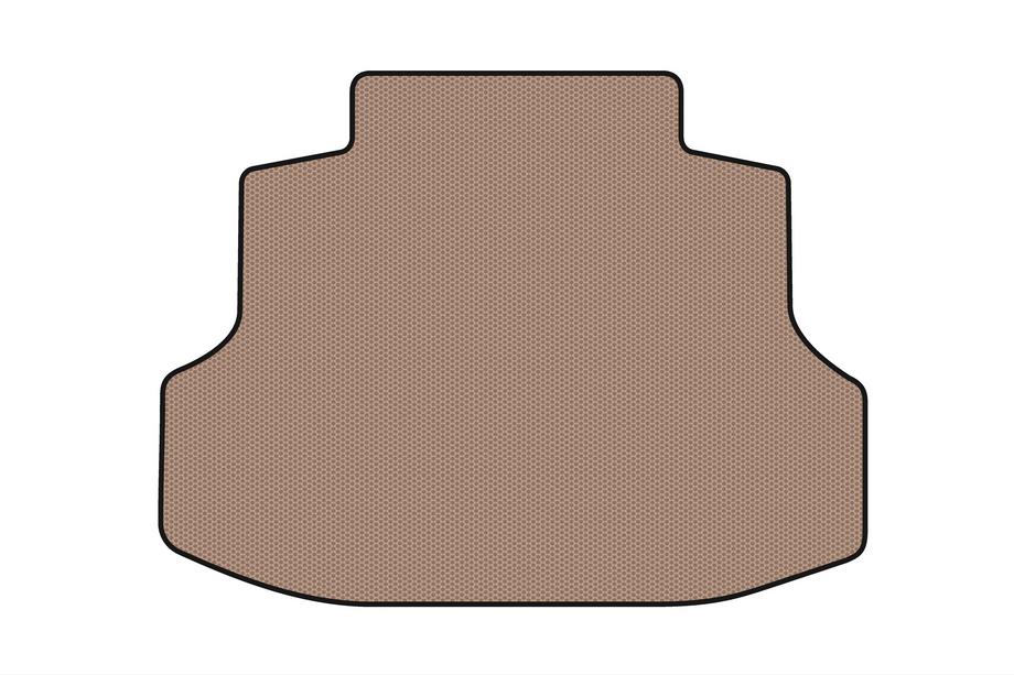 Honda Civic Sedan VII 2001-2006 Rubber trunk mat Carsuit (SD, beige) Image