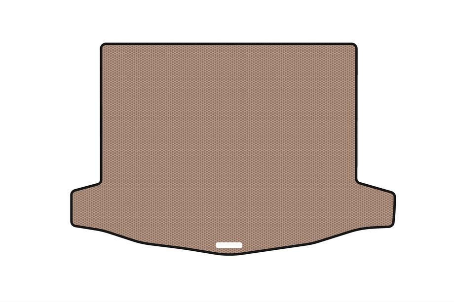 Honda Civic HB 2012-2020 Rubber trunk mat Carsuit (2011-2014, HB, 5-door, beige) Image