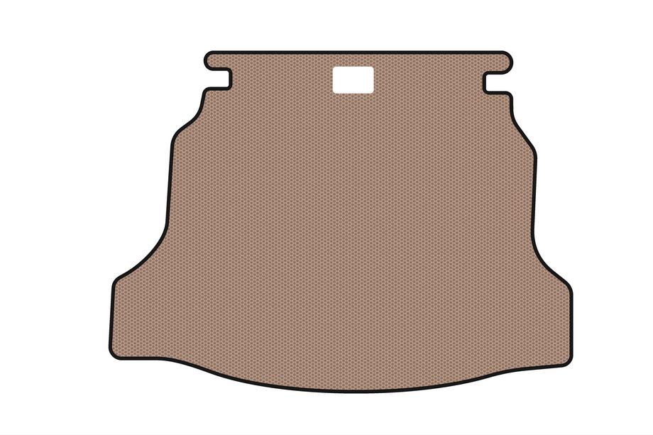 Honda Civic HB 2012-2020 Rubber trunk mat Carsuit (hatchback, 5-door, beige) Photo 1