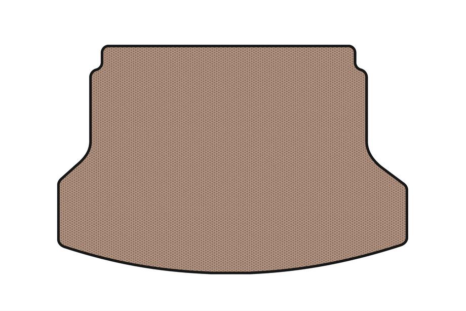 Honda CRV 2012-2016 Rubber Trunk Mat Carsuit (Beige) Photo 1