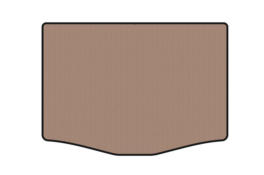 Honda FIT/Jazz 2009-2013 Rubber trunk mat Carsuit (hatchback, 5-door, beige) Photo 1