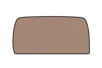 Honda Odyssey 2010–2017 Rubber trunk mat Carsuit (8-seater, USA, beige) photo 1