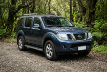 Nissan Pathfinder R51 2005-2014 Side Steps Maydos V1 (2 pcs, Aluminum & Stainless Steel) photo 1