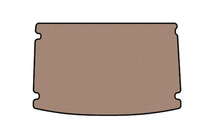 Hyundai Getz 2002- Rubber trunk mat Carsuit (hatchback, 5-door, beige) photo 1