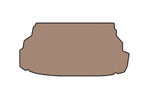 Hyundai Grandeur 2005-2011 Rubber trunk mat Carsuit (SD, beige) photo 1