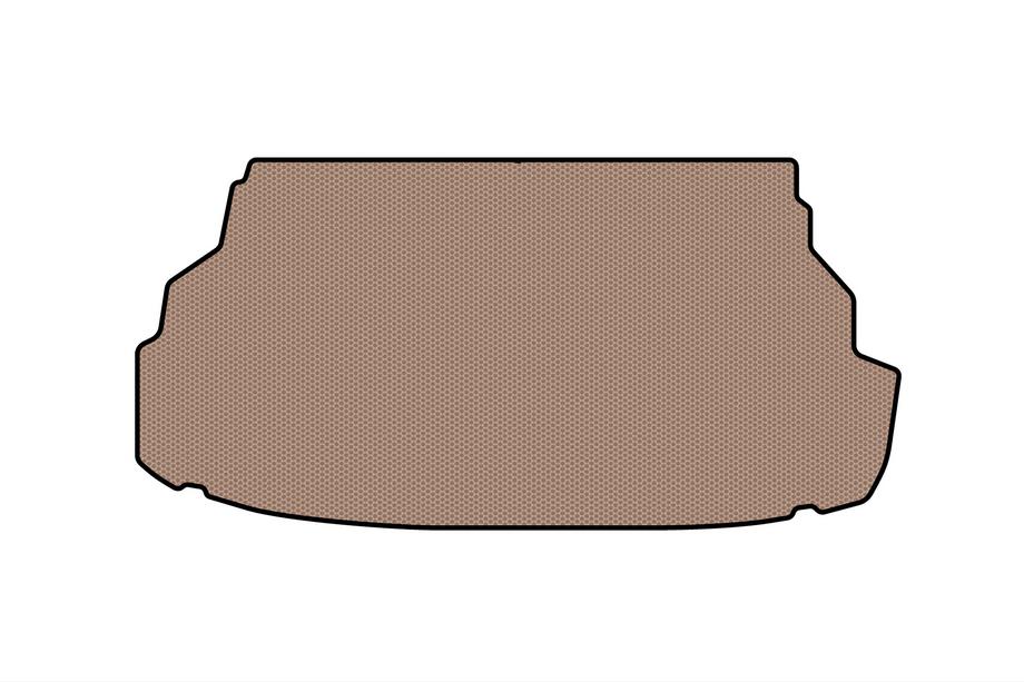 Hyundai Grandeur 2005-2011 Rubber trunk mat Carsuit (SD, beige) Image