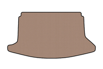 Hyundai I-30 2017- Rubber trunk mat Carsuit (hatchback, 5-door, beige) photo 1