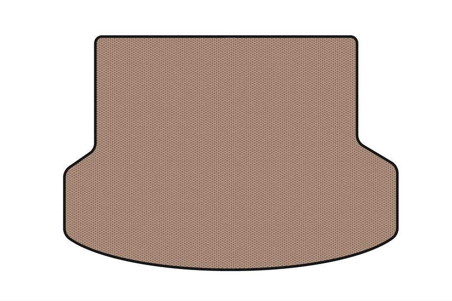 Hyundai IX-35 2010-2015 Rubber trunk mat Carsuit (Europe, beige) Image