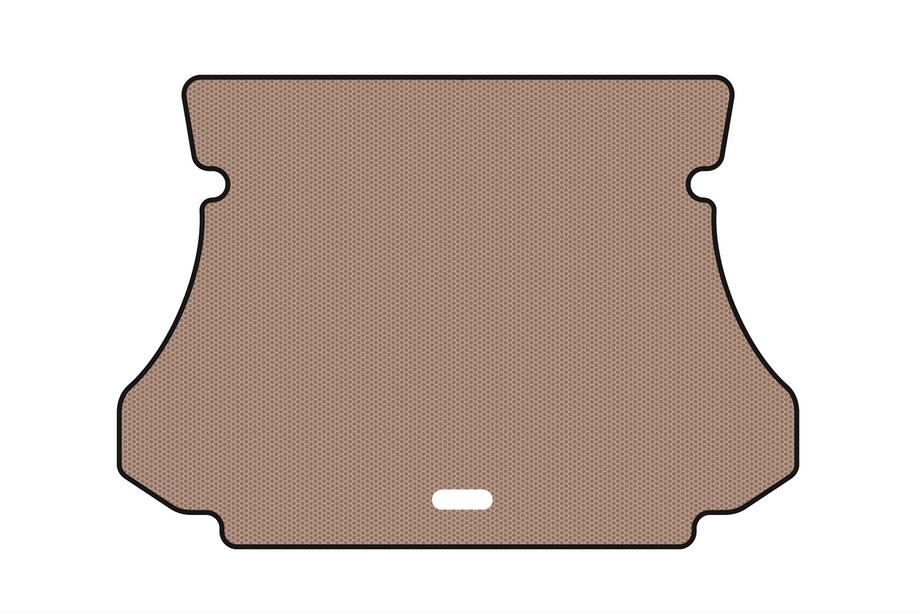 Hyundai Santa Fe 1 2000-2006 Rubber Trunk Mat Carsuit (Beige) Image
