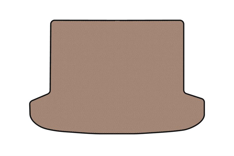 Hyundai Tucson TL 2016-2021 Rubber trunk mat Carsuit (Europe, beige) Photo 1
