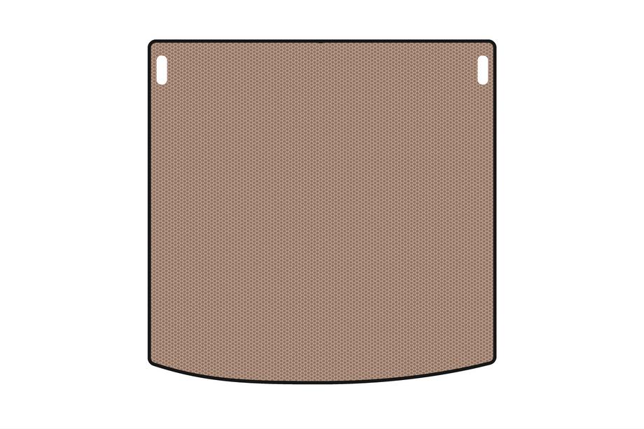 Kia Ceed 2007-2012 Rubber trunk mat Carsuit (2009-2012, SW, beige) Image
