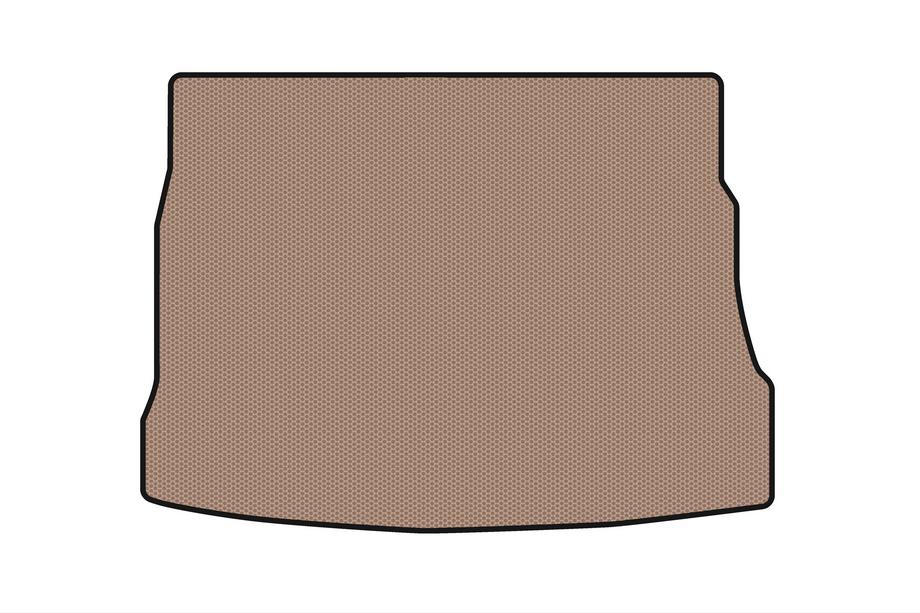 Kia Ceed 2007-2012 Rubber trunk mat Carsuit (2009-2012, HB, beige) Image