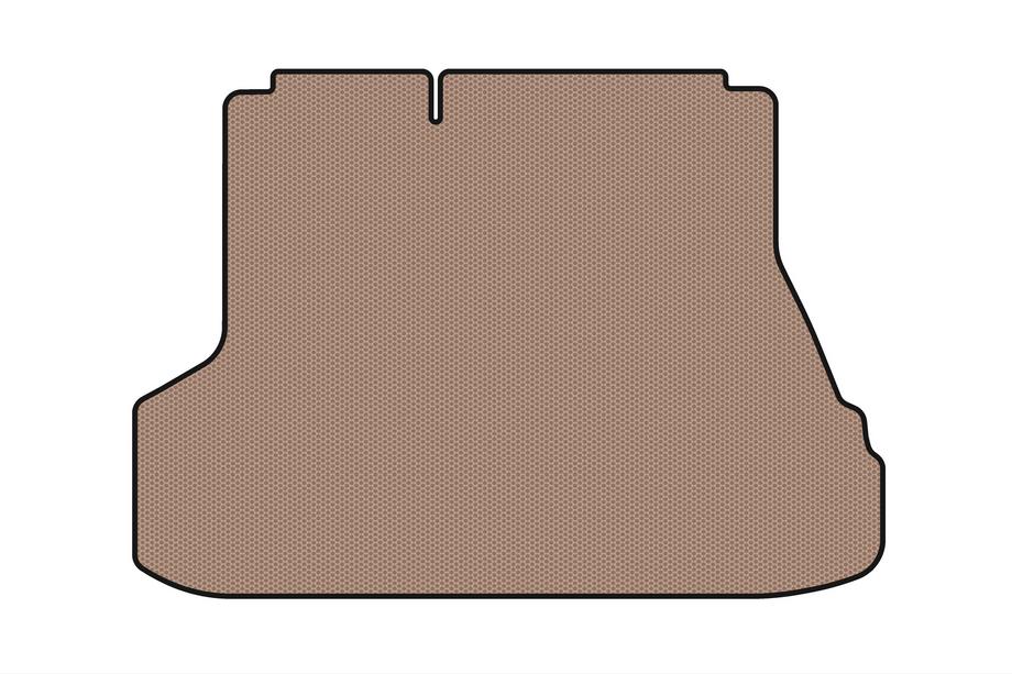 Kia Cerato 1 2004-2009 Rubber trunk mat Carsuit (SD, beige) Image
